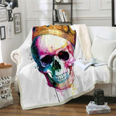 Skull Throw Blanket